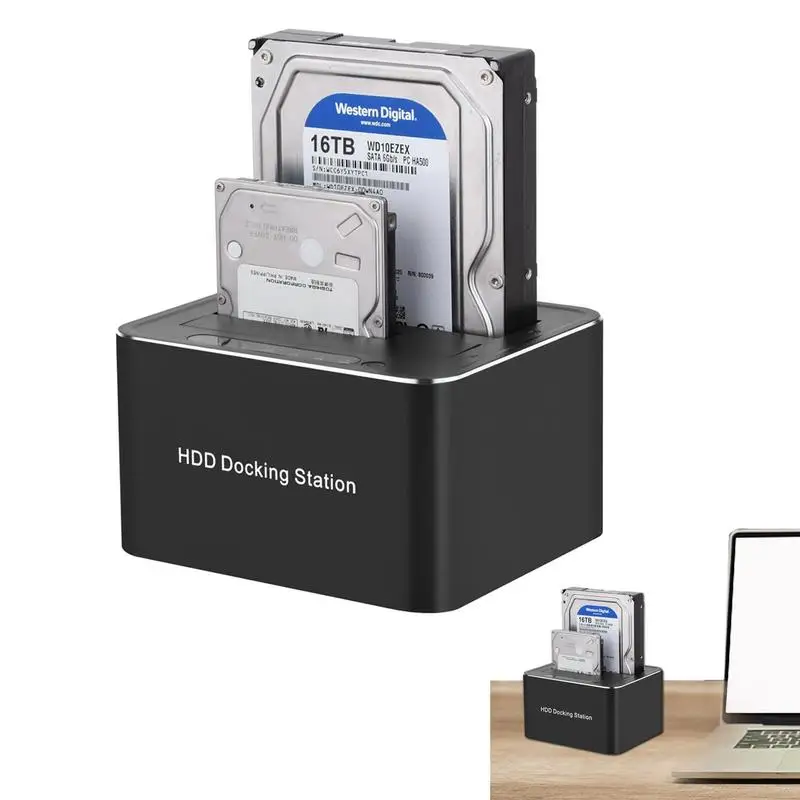 

Внешний двойной накопитель USB 3,0 к SATA I/II/III, двойной жесткий диск, док-станция с двойным отсеком для 2,5 или 3,5 дюймового SSD HDD