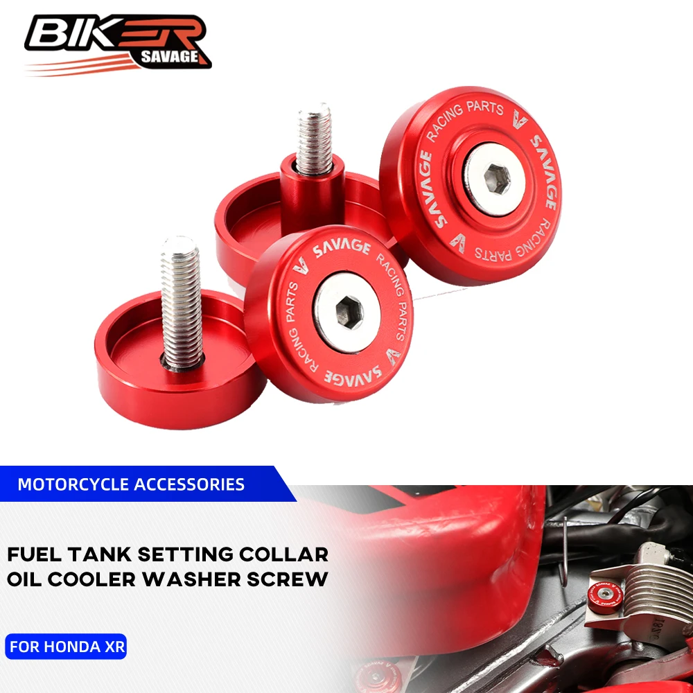 

Aluminium Alloy Fuel Tank Setting Collar And Oil Cooler Washer Screw For HONDA XR 250R 400R Motorcycle Accessories