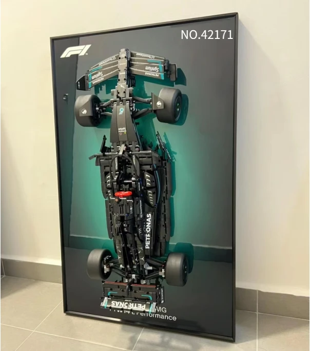 1642 шт. технические скоростные гонки F1 W14 E Performance автомобильные строительные блоки