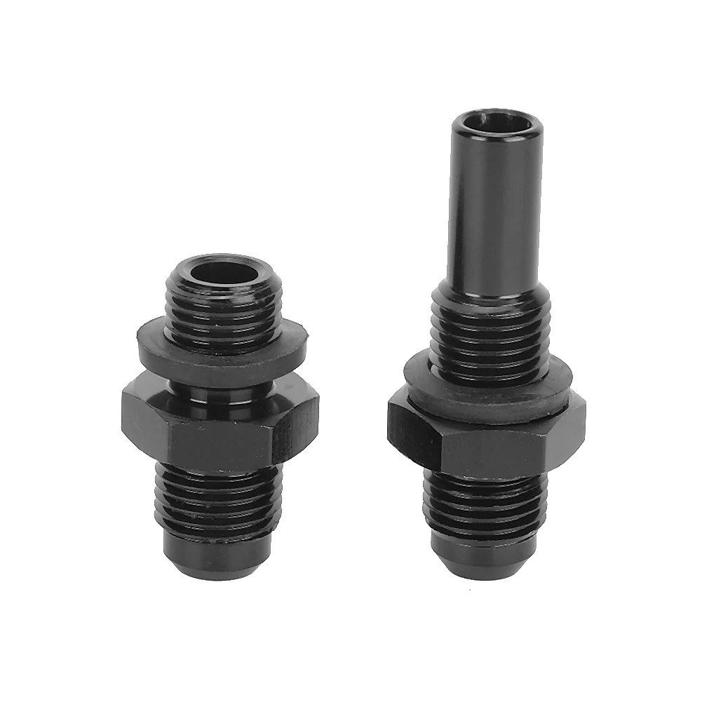 

AN6-1/4NPS Aluminum Alloy Oil Line End Fitting Adapter Car Modification Accesory