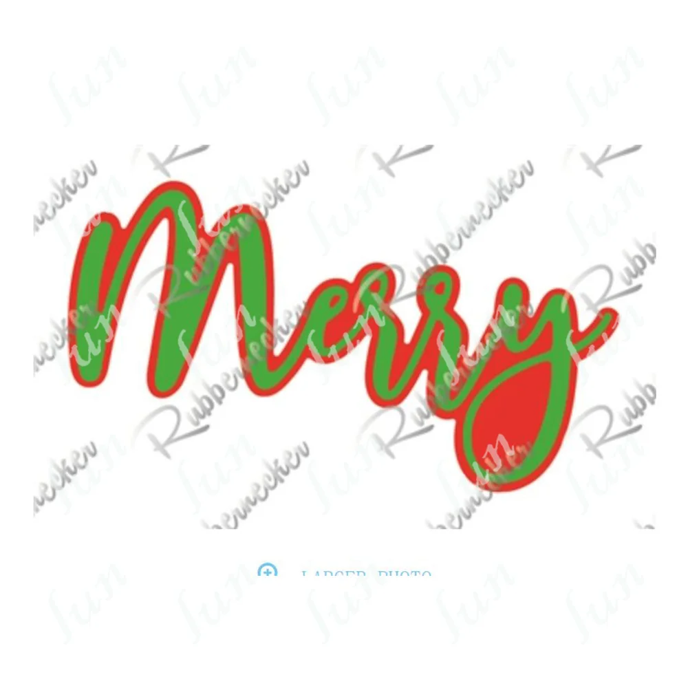 

Reusable Metal Cutting Merry Word Dies Diy Craft Embossing to Make Greeting Card Photo Album Gift Decoration New Product in 2022