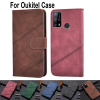 luxury wallet flip cover for oukitel k6000 u20 plus c18 c19 c22 c23 pro c21 c25 funda protective phone case leather shell coque