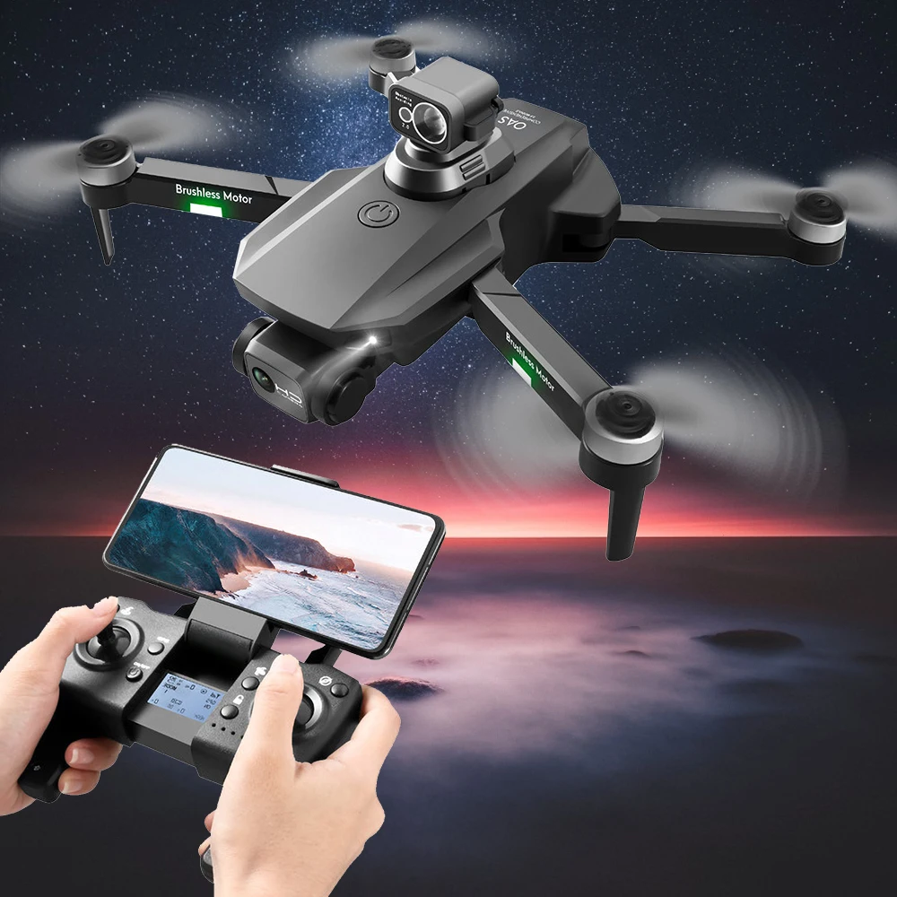 Квадрокоптер RG101 MAX профессиональный складной с GPS двойной камерой 8K HD 3 км 4K -