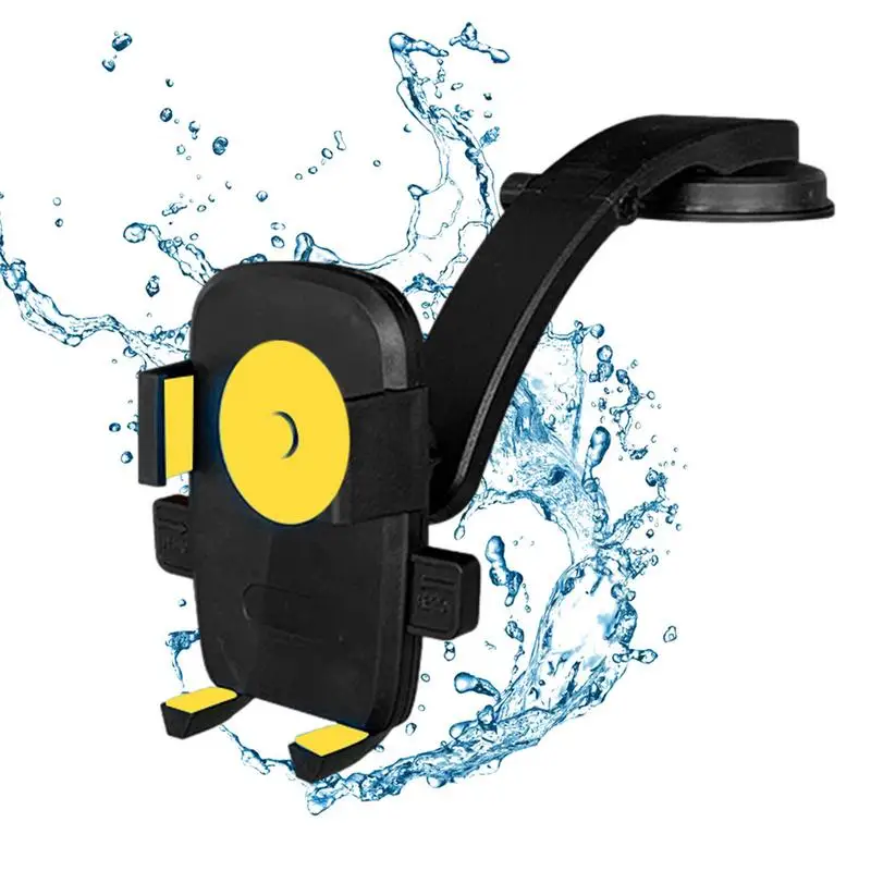 

Dashboard Phone Holder Car Dashboard Phone Stand Long Arm Rotatable Desk Stand Adjustable Cell Phone Holder For SUVs Trucks