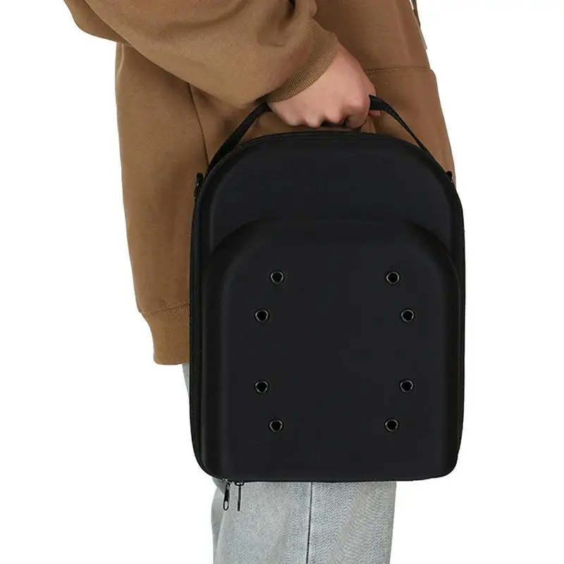 

Hat Carrying Case Waterproof Hard EVA Hat Luggage Case Baseball Storage Case With Shoulder Strap And Carabiner Hat Organizer Box