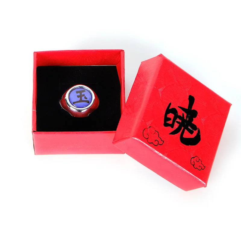 

10pcs/set Naruto Animal Figure Shippuden Action Figurine Akatsuki Itachi Pain Ring Surrounding 4.5CM Metal Modle Gift Figma Toys