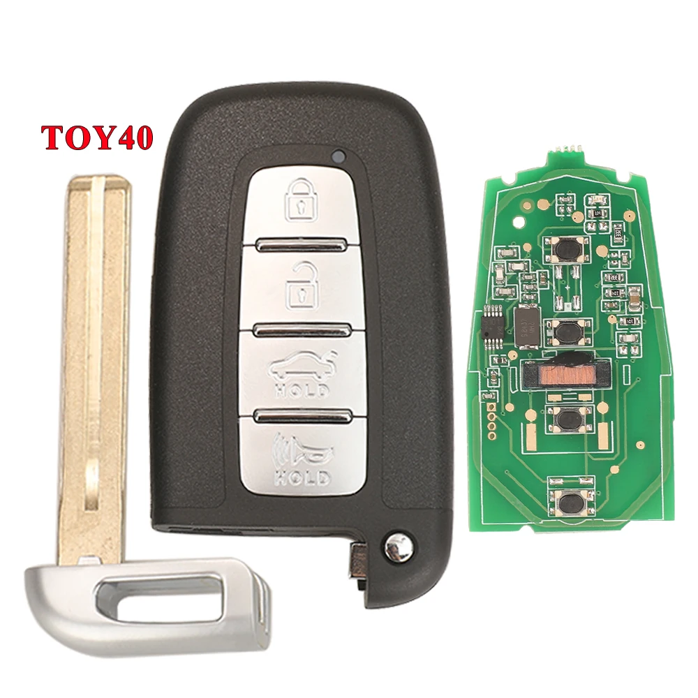 

Умный Дистанционный Ключ 433 МГц 4BT ID46, Совместимый С Kia Forte, Soul, Rio, Borrego, Sorento, Optima, Hyundai I30, IX35