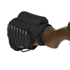 Регулируемый уличный тактический Чехол для ружья, подставка для щек, держатель для пуль, нейлоновый чехол для охоты, Аксессуары для оружия, сумка для картриджей