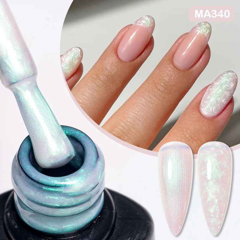 MEET ACROSS 7 мл резиновая основа гель Aurora 3D 2 в 1 функциональный УФ-светодиодный