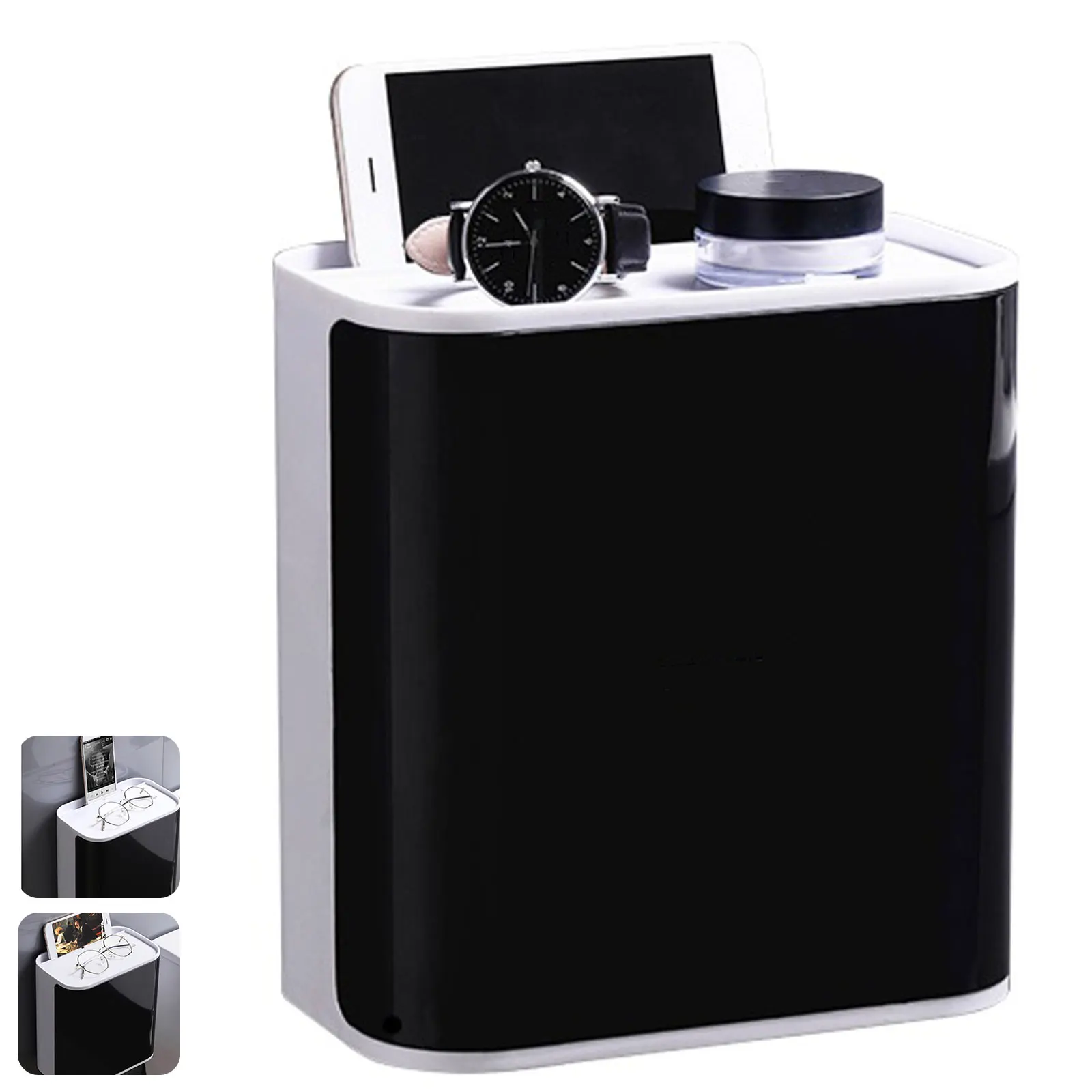 

Multifunctional Toilet Paper Holder Rack Waterproof Wall-Mounted Toilet Tissue Box Roll Paper Storage Box Bathroom Accessories