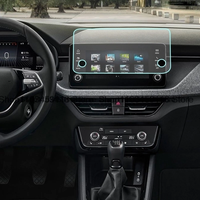Защита экрана из закаленного стекла для Skoda Kamiq 2024 8 25 дюйма автомобильная система