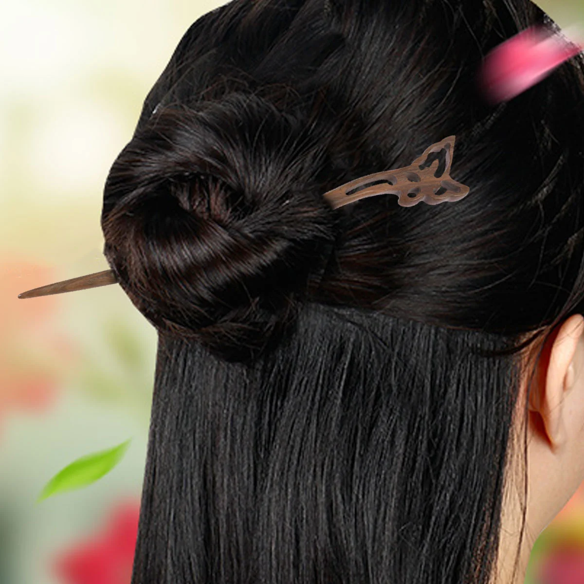 

Hair Sticks Hairpin Chopsticks Wooden Wood Vintage Chinese Stick Retro Fork Decorative Carved Pin Chignon Clip Hairpins