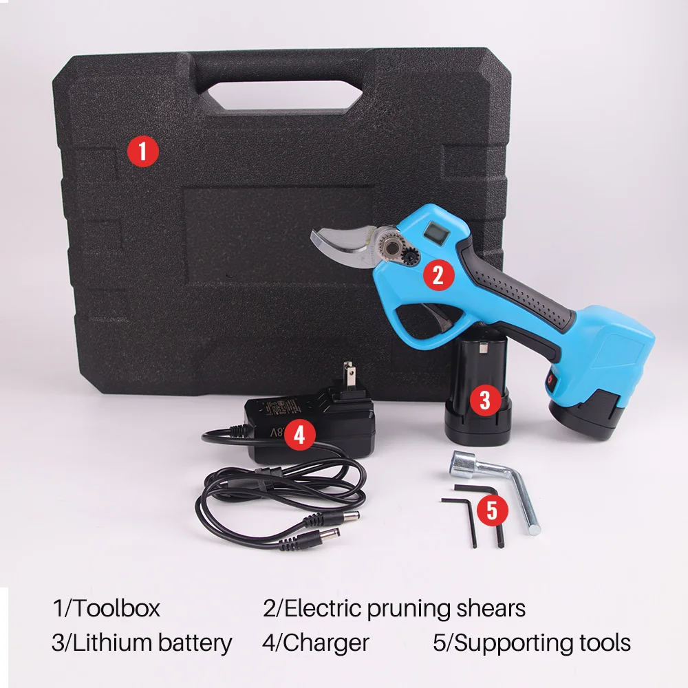 Садовые ножницы для резки ветвей дерева портативные беспроводные электрические