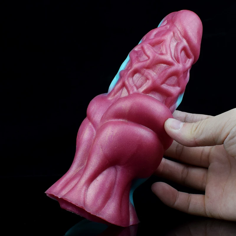 

Penis Extender FAAK Dragon Sleeve Fantasy Colorful Cock Sheath Silicone Male Condom Stretcher Dick Extension Sexy Toys for Men