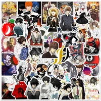 103050 pcs hot selling anime death note characters cartoon graffiti stickers decorative thin notebook phone case motorcycle
