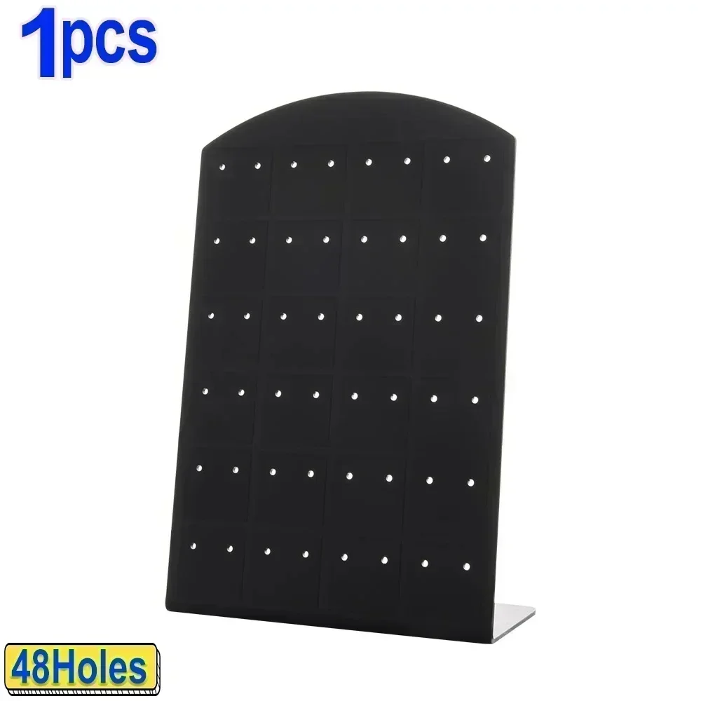 

1-2 шт. модные портативные серьги-гвоздики держатель пластиковые держатели для ювелирных изделий витрина для сережек органайзер подставка стеллаж для хранения