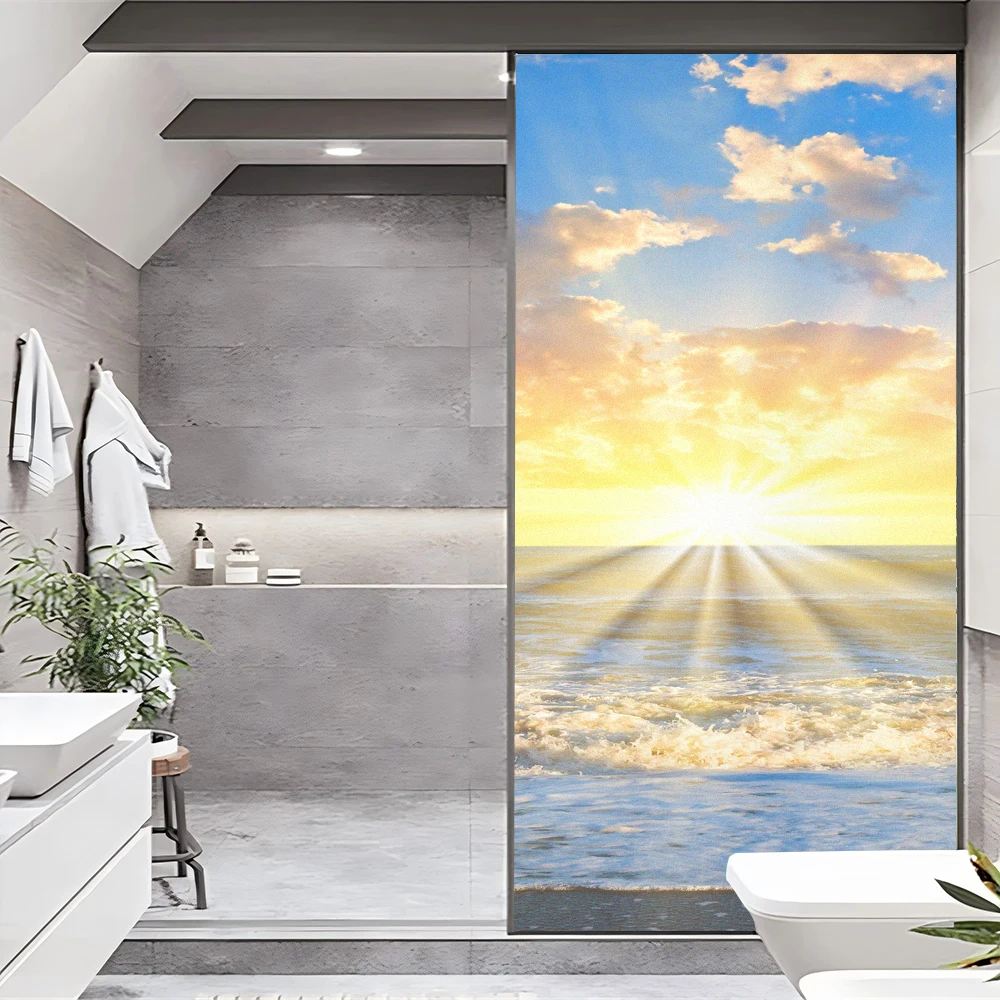 Бесклеевое электростатическое стекло для конфиденциальности матовая наклейка