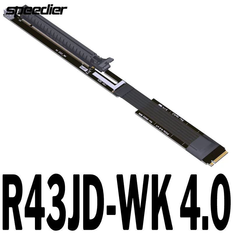 

Кабель-удлинитель для видеокамеры Riser M.2 NVMe на PCIe 4,0 X16