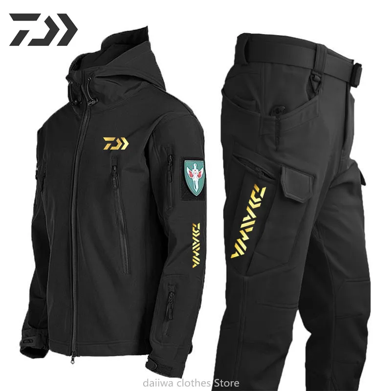 

Daiwa Clothes Fishing Suit 2022 Autumn Winter Fishing Clothing Waterproof Windproof Keep Warm Man Outdoor Fishing Wear Men