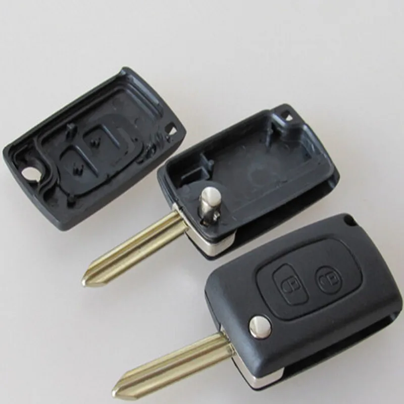 Модифицированный откидной чехол для дистанционного ключа с 2 кнопками SX9 лезвием