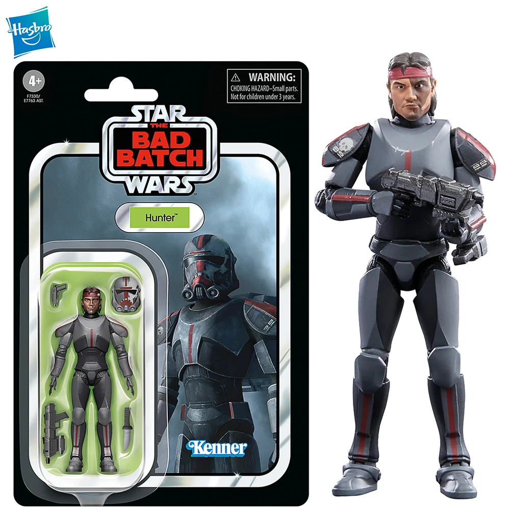 

[В наличии] винтажные коллекционные охотничьи фигурки Hasbro из Звездных войн, коллекционные модели роботов, игрушки, 3,75 дюйма