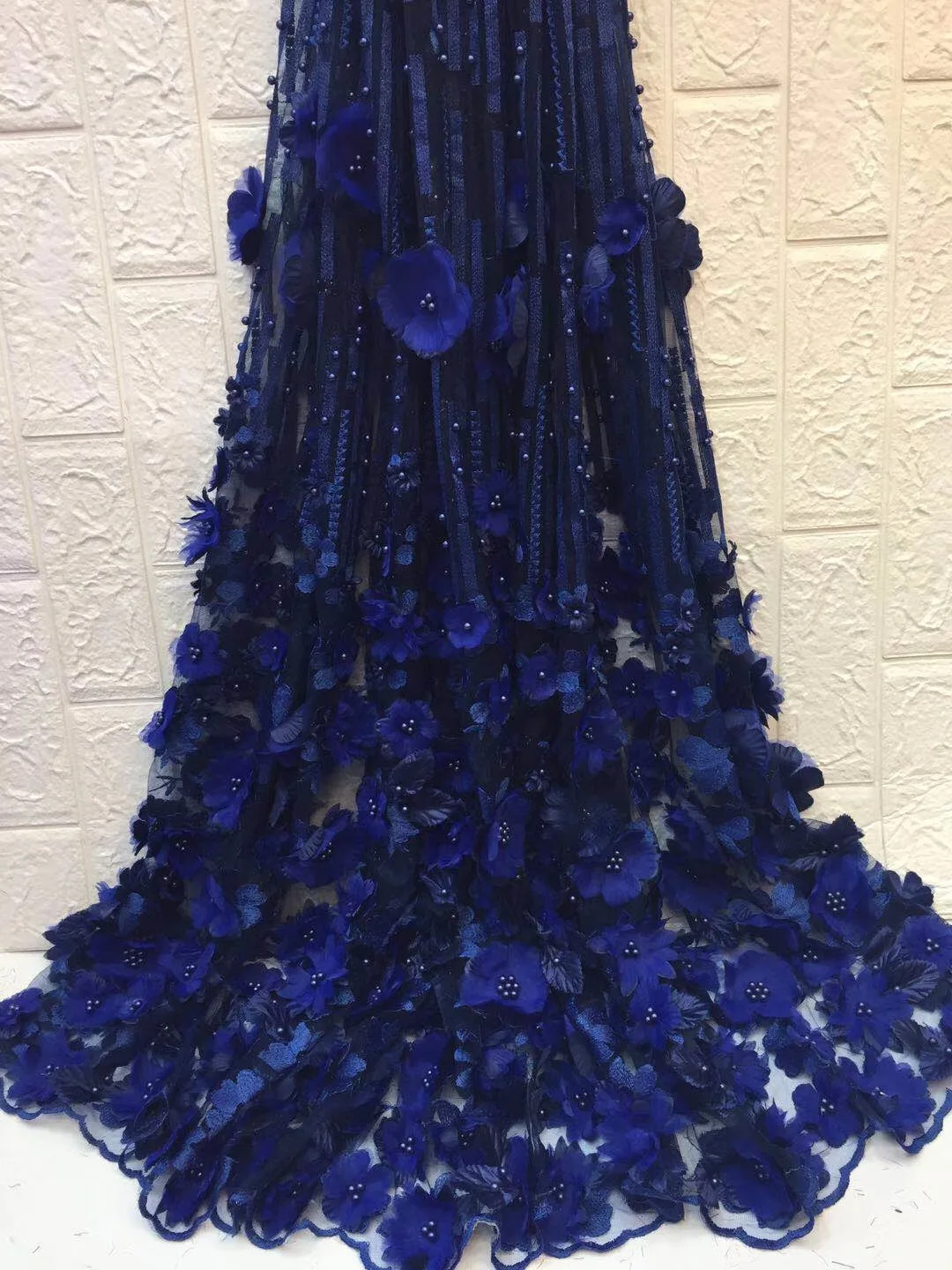 

2018 African Dry Lace Fabrics High Quality Cotton Lace Fabric Swiss Voile With Stones Swiss Voile Lace For Men/Women Dress