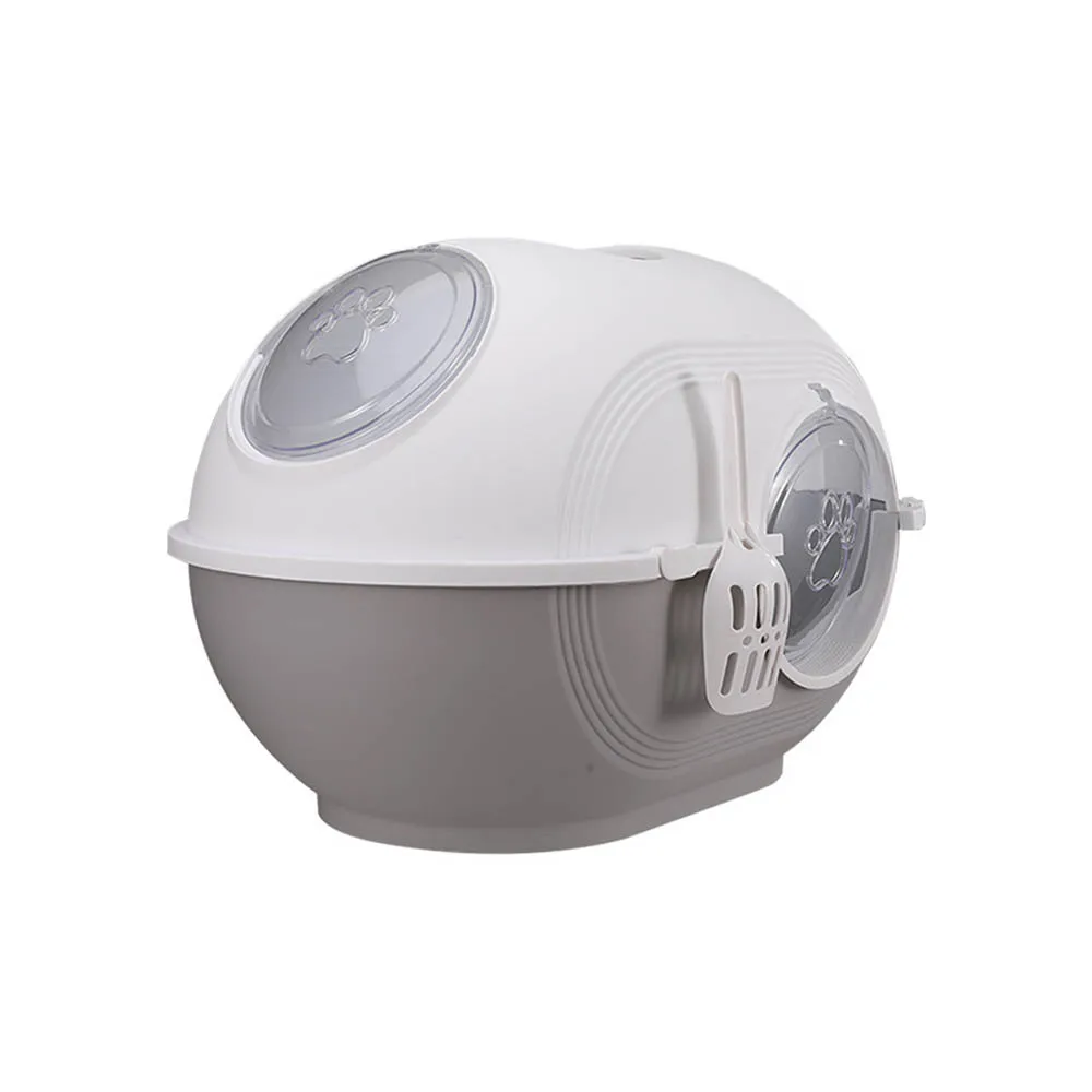 

Top-entry Litter Box Fully Enclosed Space Capsule Large Splash-proof Deodorant Cat Toilet Pet Cat Supplies