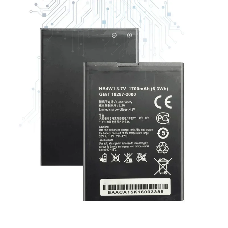 Аккумулятор мобильного телефона для Huawei Ascend G510 G520 G525 Y210 C8813 C8813Q C8813D T8951 U8951 W2 HB4W1 HB4W1H