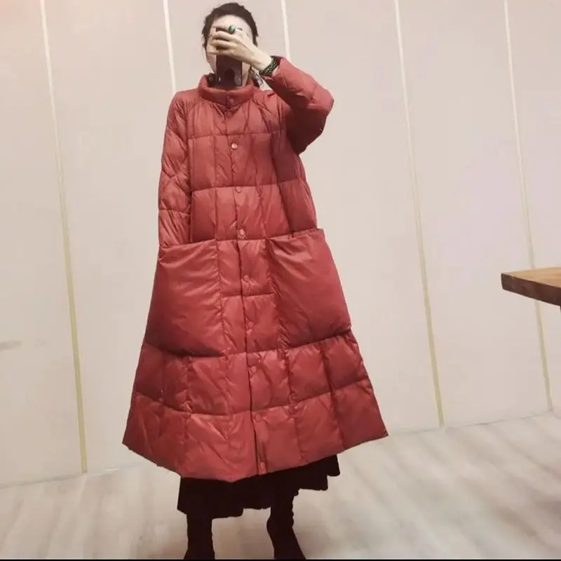 

Женский пуховик на белом утином пуху, женское теплое пальто, Ультралегкая куртка на утином пуху, Женские ветрозащитные пальто, женское теплое пальто на молнии, G759