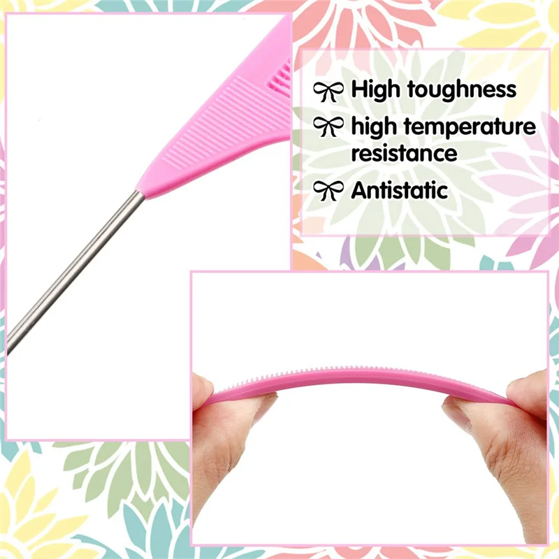 Расческа для косичек термостойкая расческа со стальным штифтом из углеродного