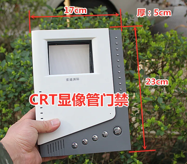 

Miniature 4 Inch CRT Picture Tube Nostalgic Black and White Electronic Display Video TV Access Control