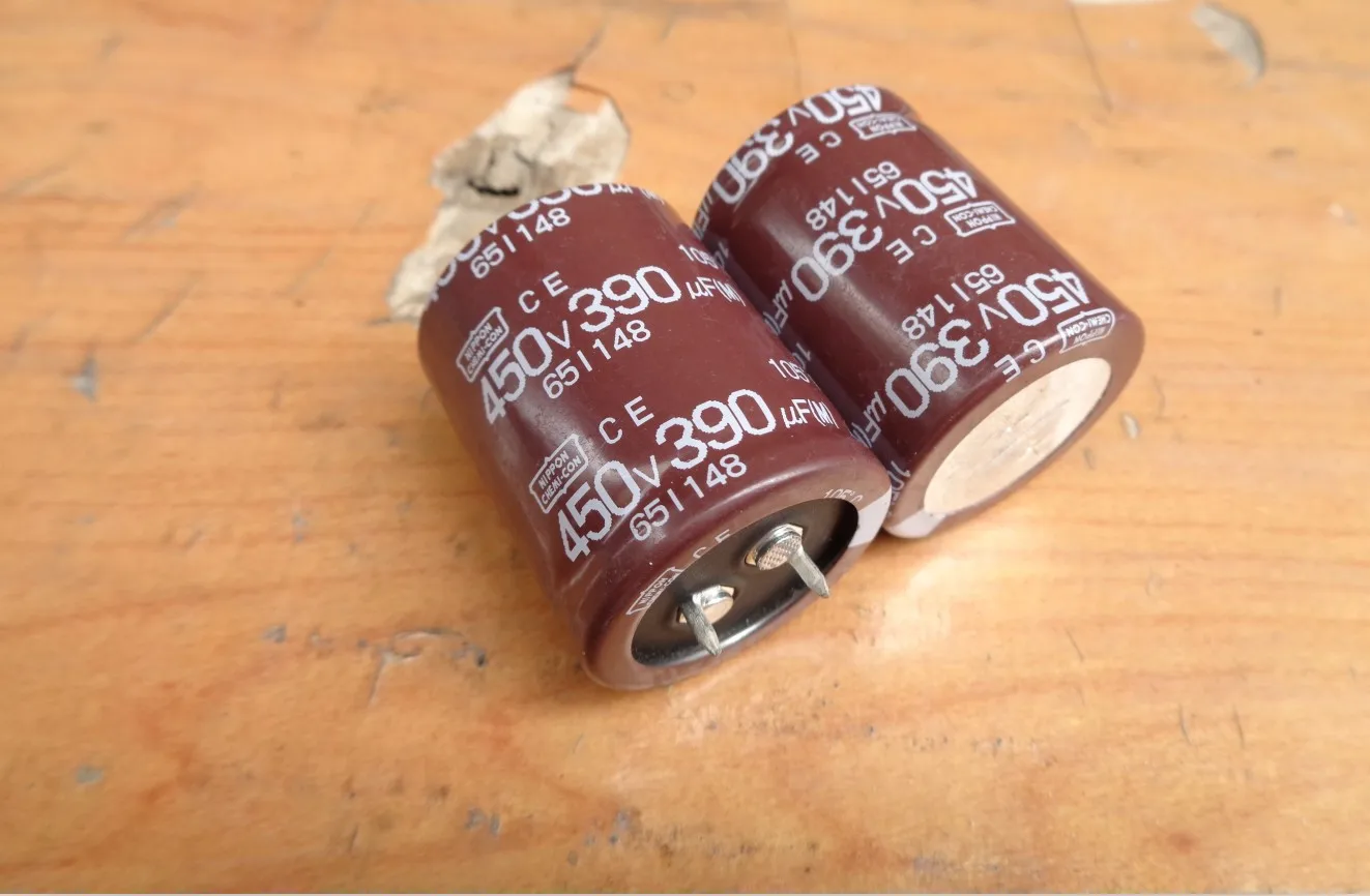 4pcs/lot Japanese original NIPPON KMQ series high frequency long life filter aluminum electrolytic capacitor free shipping