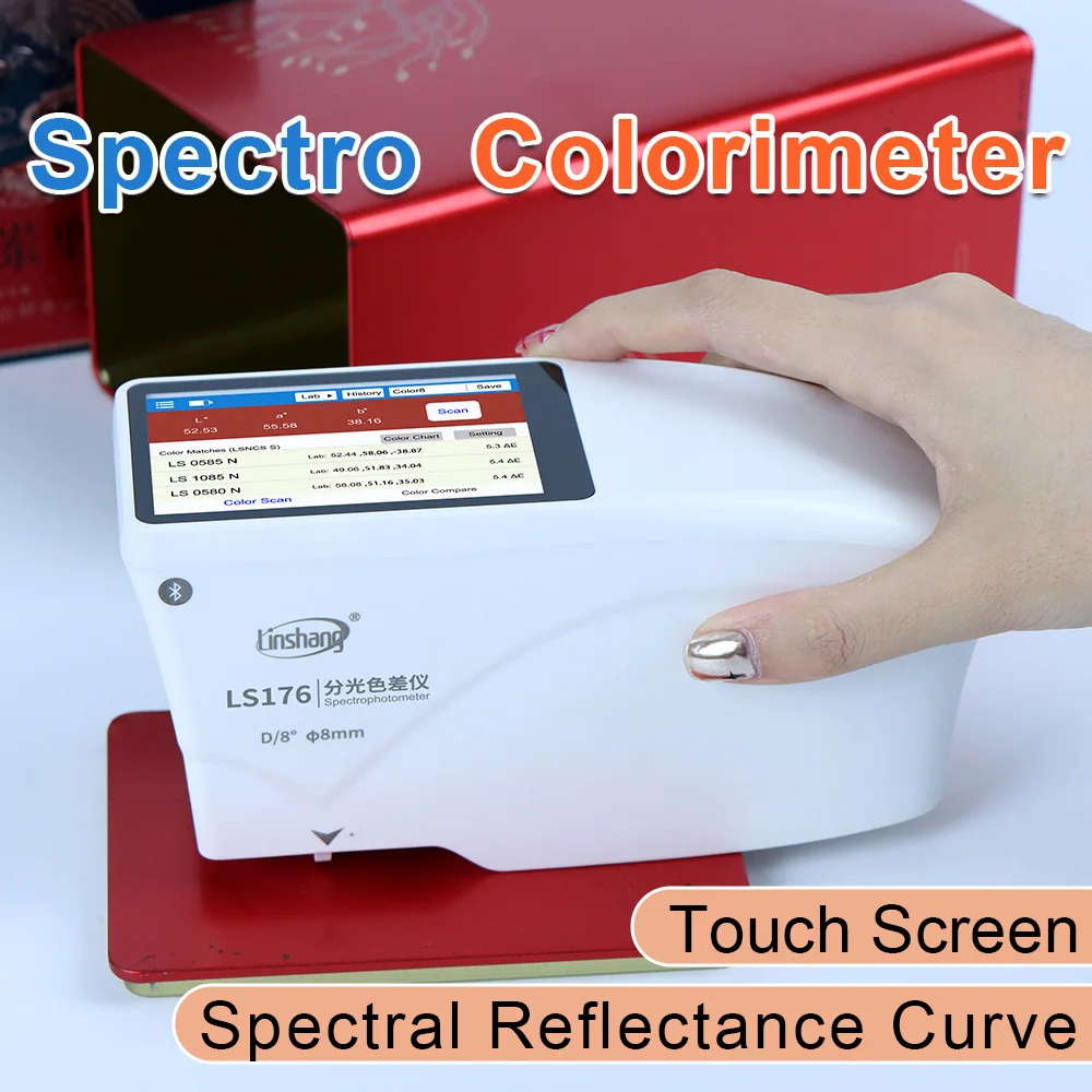 Колориметр Профессиональный LS176 Д/8° Белизна И Желтизна Кривые Спектрального