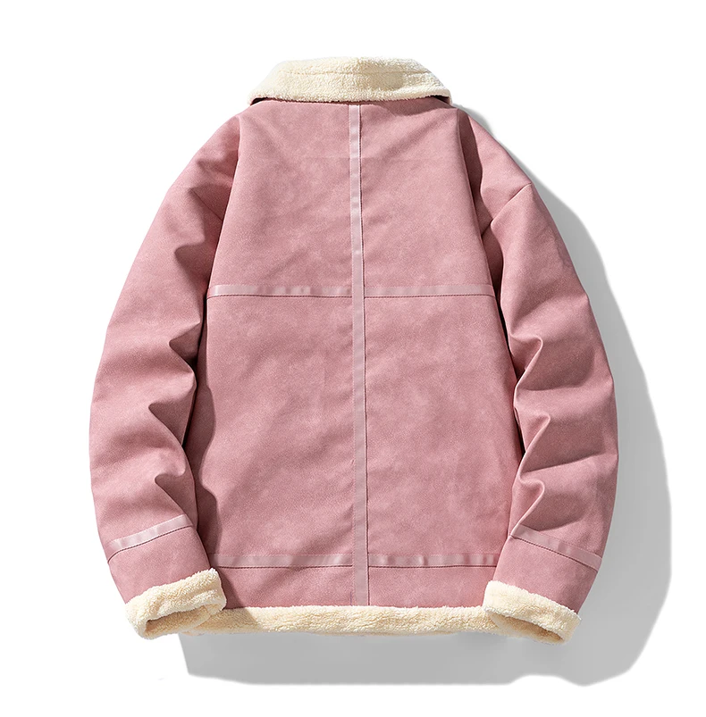 Новая американская винтажная утолщенная куртка на флисовой подкладке мужская