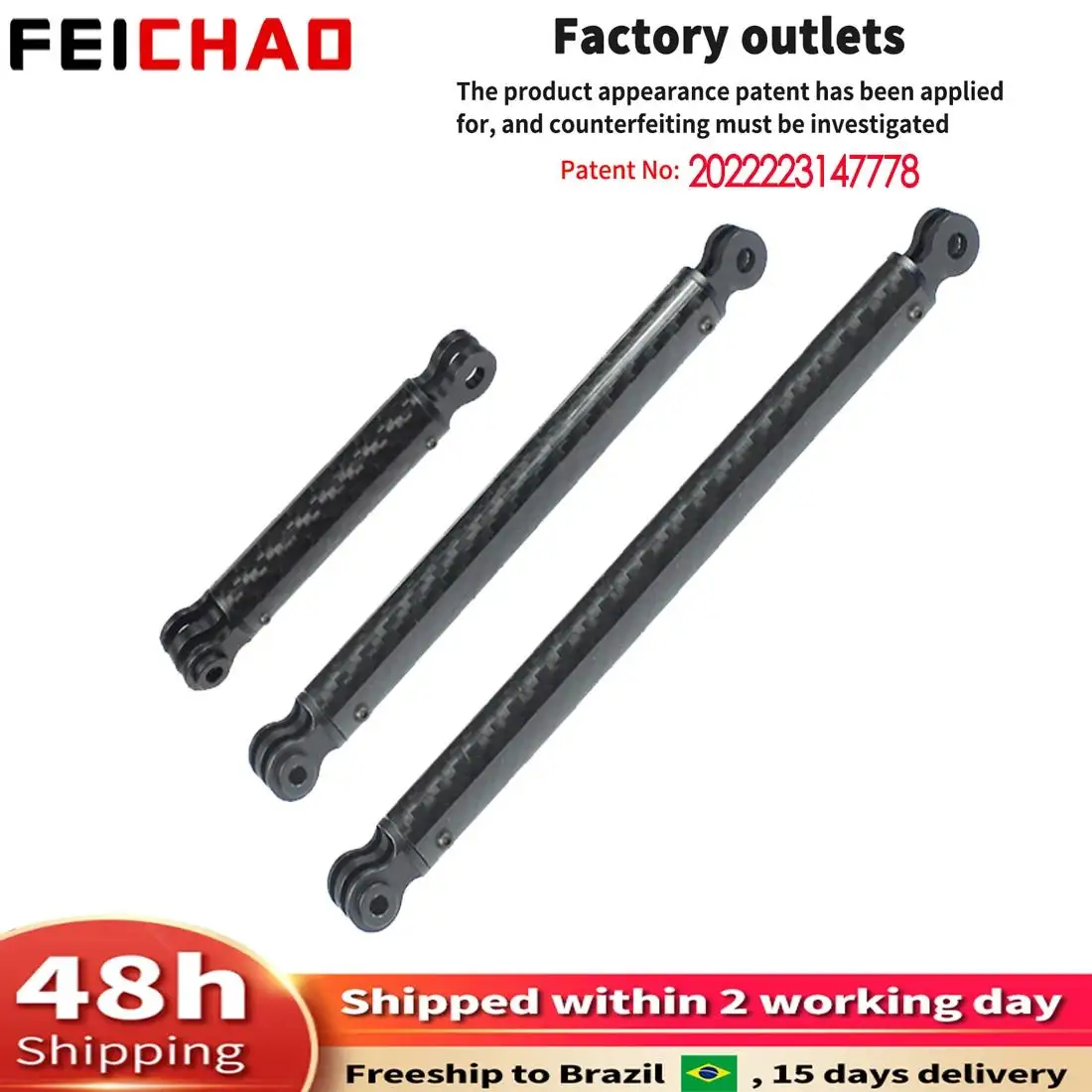 Удлинитель для штатива из углеродного волокна GoPro Hero 12 11 10 9