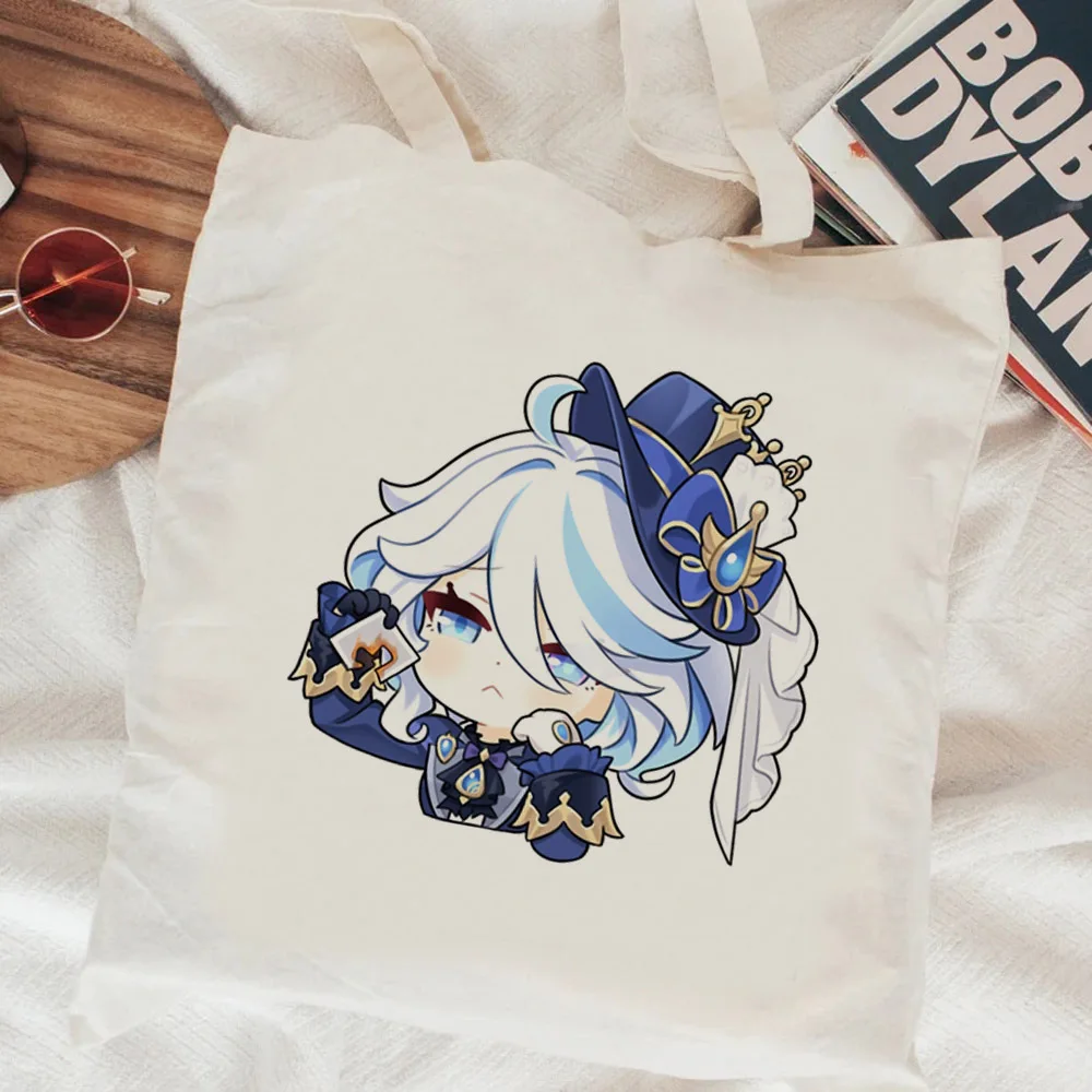 Холщовая эко-сумка для покупок Genshin Impact Furina