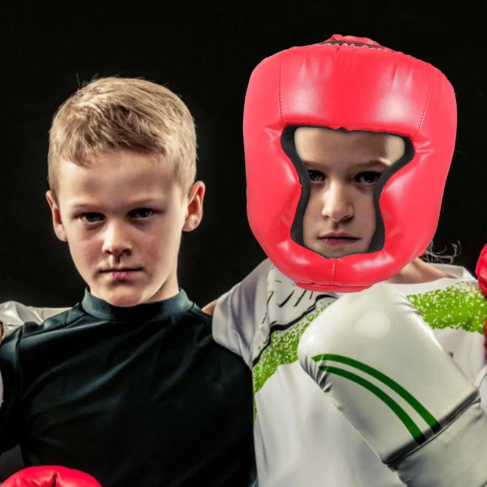 

Taekwondo Headgear Padding Sponge Cover Wrestling Adult Men Boxing Karate Battle Kids Cap Softball