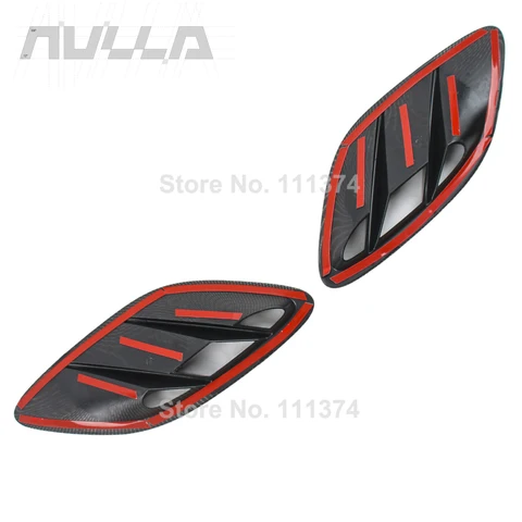 Для Xiaomi YU7 Max 2025-2026 капот двигателя, боковая крышка вентиляционного отверстия, накладка из АБС-пластика, карбоновый передний капот, защитные аксессуары для воздушного отверстия