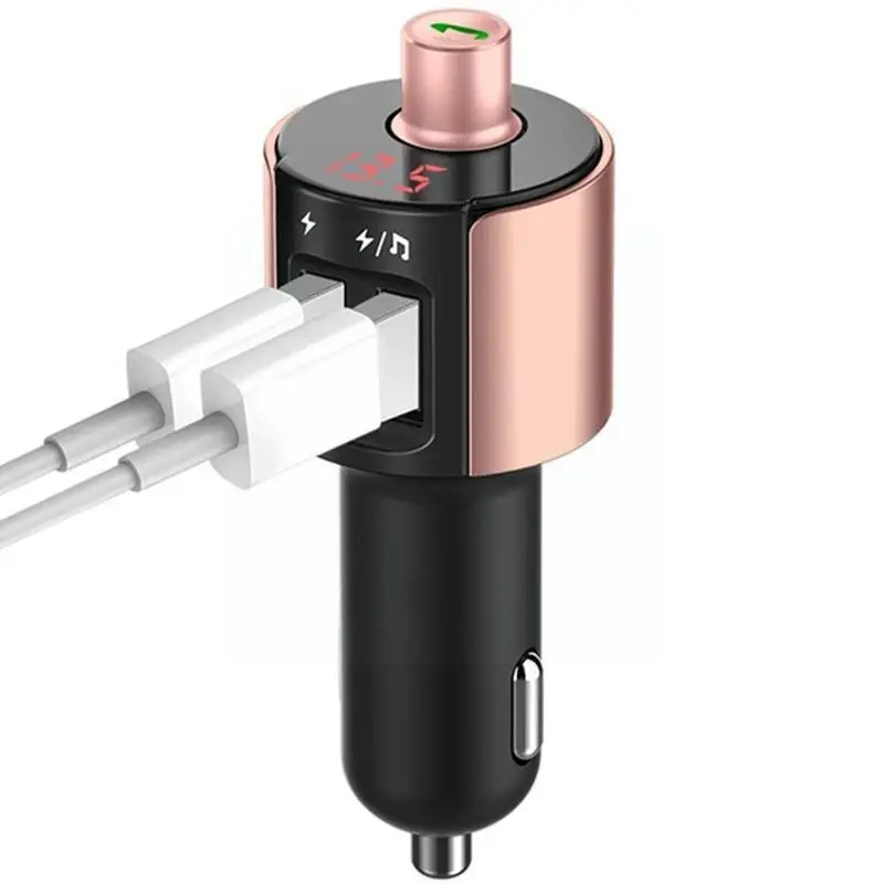 

Беспроводной Fm-трансмиттер с поддержкой Bluetooth и громкой связи