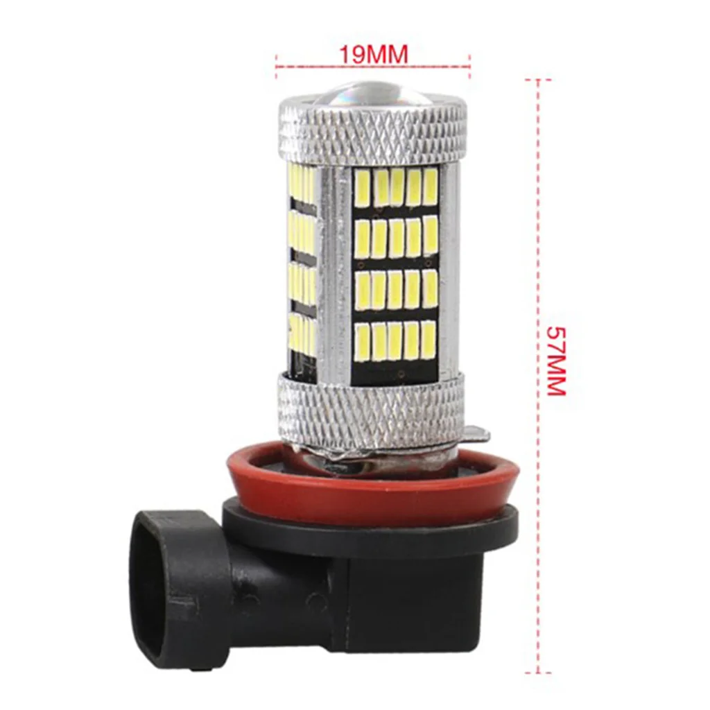 2 шт. автомобильные лампы H11 H8 4014 92SMD 6000K 12 в 65 Вт