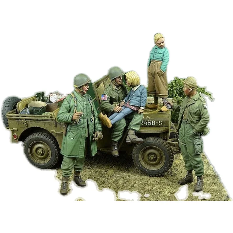 Коллекция 1/35 года литье под давлением строительный комплект модель танка