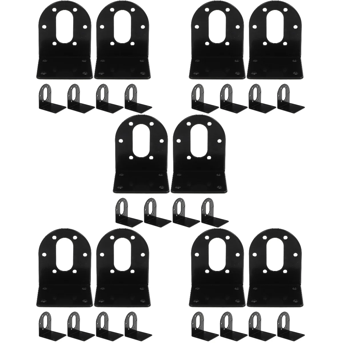 

30 pcs Sturdy Replacement Motor Fixed Stand Motor Fixed Bracket Gear Reduction Motor Bracket Geared Motor Shaped Bracket
