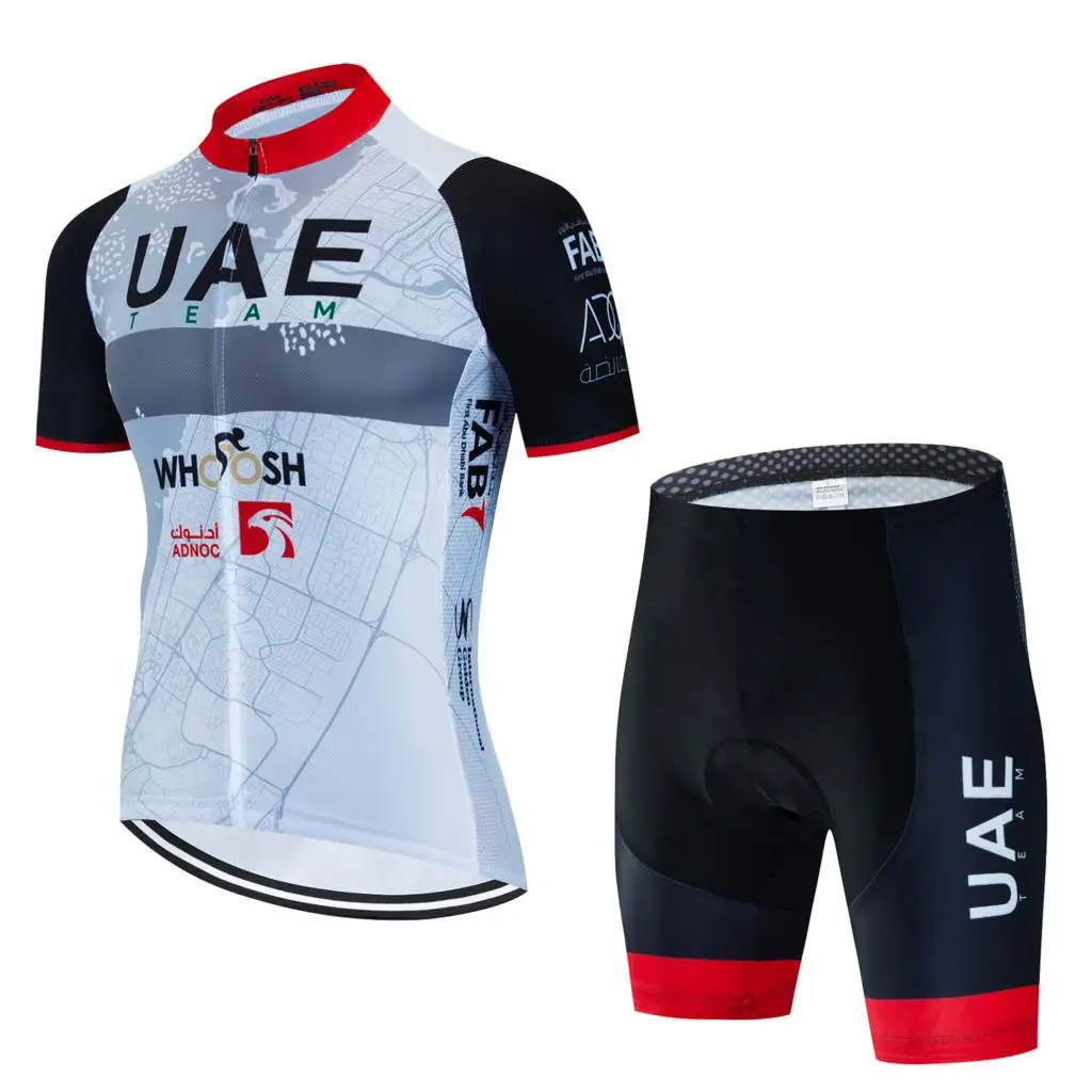 

Новинка лета 2023, комплект трикотажных изделий для велоспорта ОАЭ, дышащая одежда для велоспорта, одежда для горных велосипедов, велосипедные брюки, велосипедная спортивная одежда