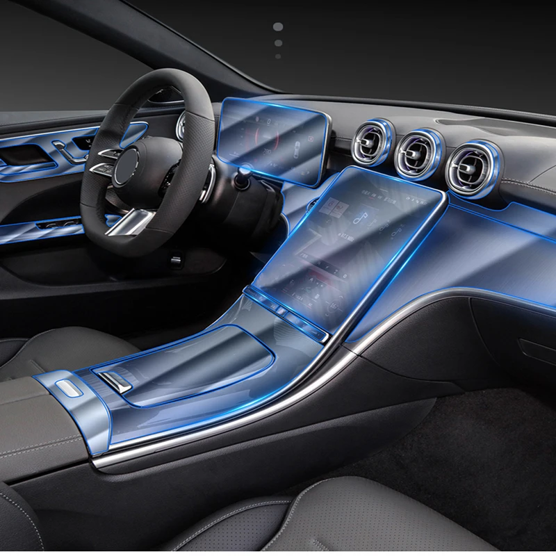 Для Mercedes Benz C Class W206 C200 220 260 300 2022 + Центральная Автомобильная консоль шестеренка