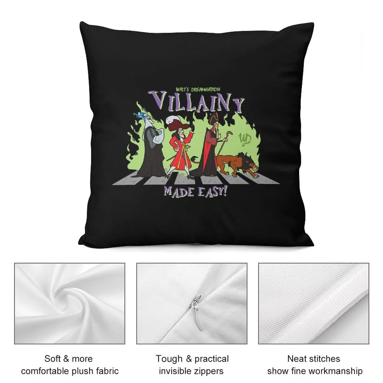 Виллейн сделано легко! Диванная подушка подушки эстетическая Прямоугольная