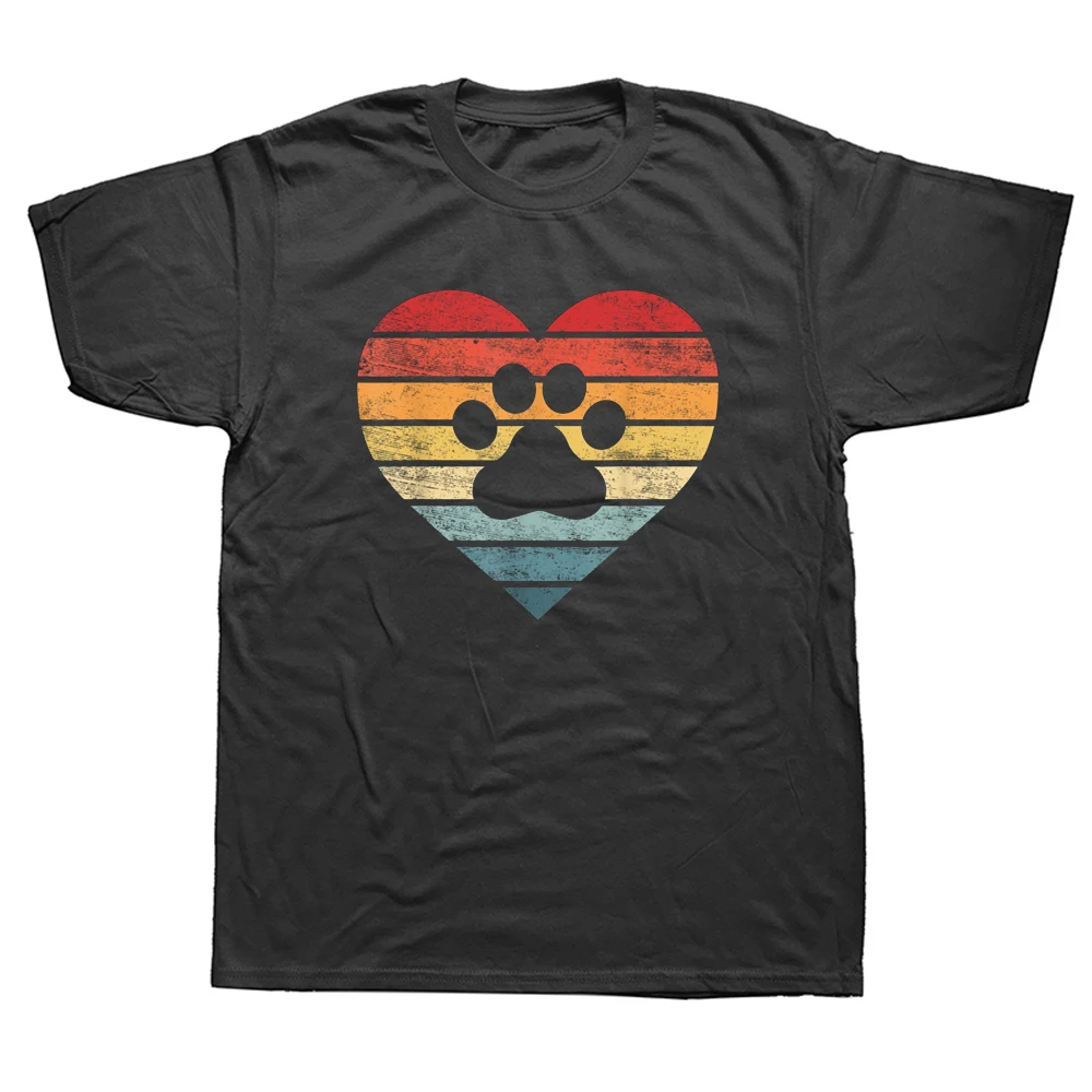 

Funny Veterinarian Vet Tech Retro Sunset Paw Dog Cat Lover T Shirt Graphic Cotton Streetwear Short Sleeve Birthday Gifts T-shirt
