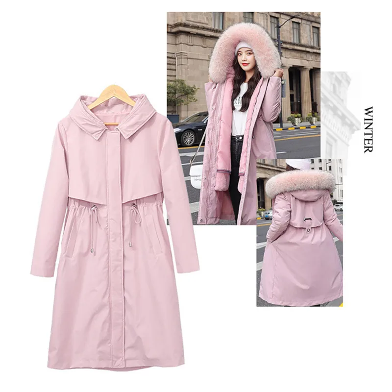 Down Jacket Female Winter 2022 Women's Down Jacket Women's Down Coat Long Women's Winter Down Jacket Warm Parka Puffer Jacket