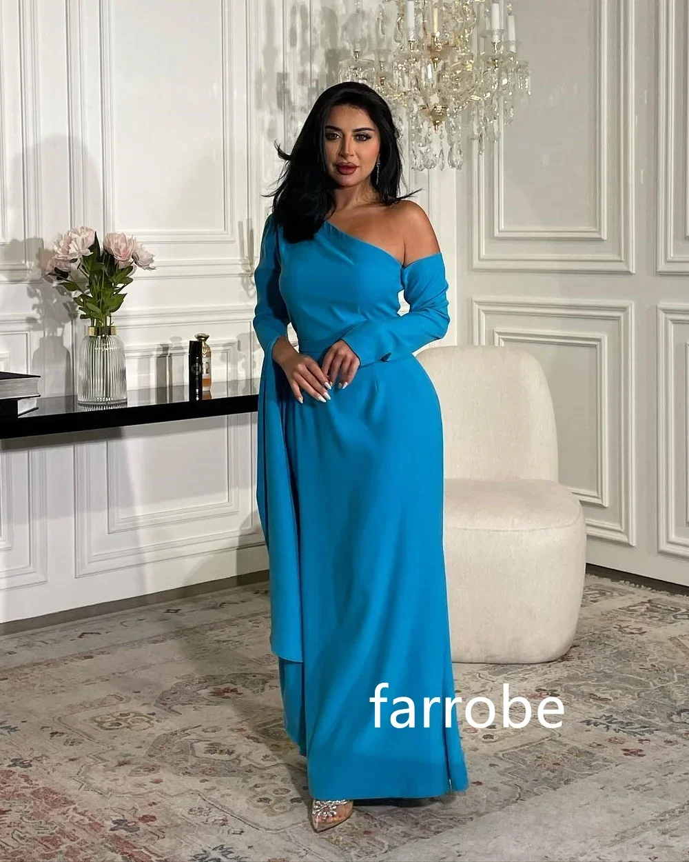 Индивидуальные платья-миди из джерси Pastrol со складками трапециевидной формы на