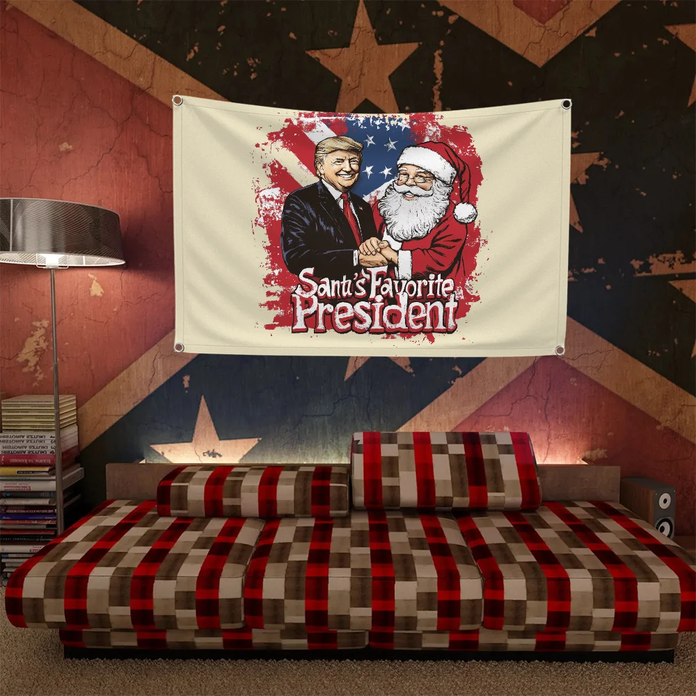 Двойное проникновение Trump Office Grinch Рождественские украшения Профессиональное