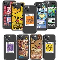pikachu pokemon phone cases for iphone 7 8 se2020 7 8 plus 6 6s 6 6s plus x xr xs max coque carcasa back cover funda